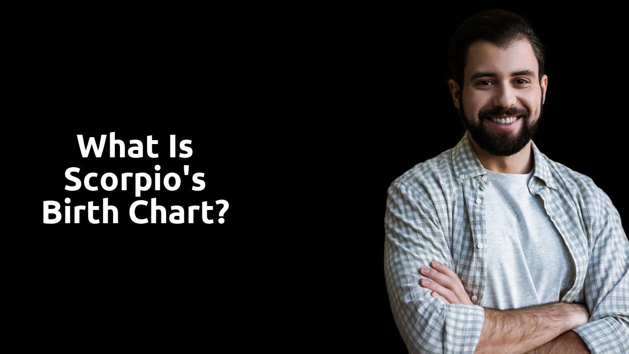 What is Scorpio's birth chart?
