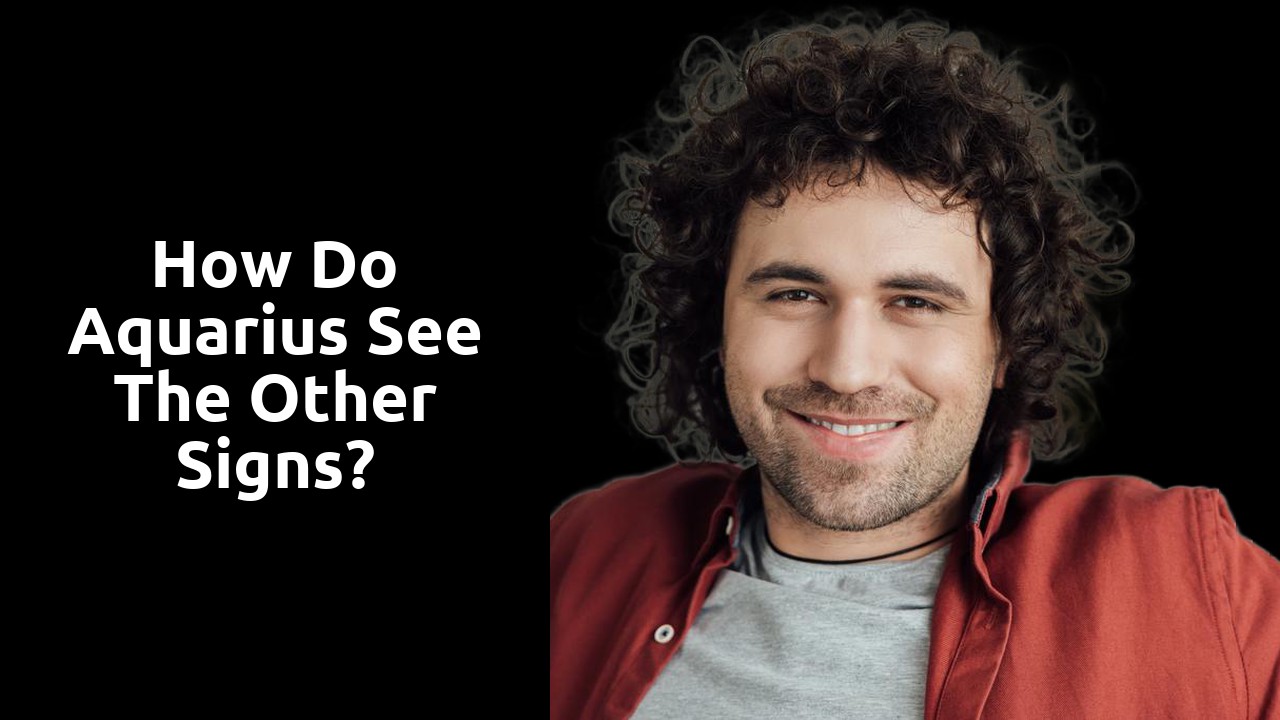 How do Aquarius see the other signs?